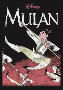 Disney Princess Mulan Frame Graphic T-Shirt -Disney Princess shop Belk 76