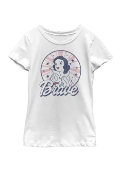 Girls 46x Disney Princess Snow White Americana Graphic Top