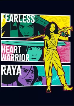 Raya and the Last Dragon Boxup Graphic T-Shirt -Disney Princess shop Belk 801