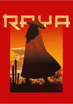 Raya and the Last Dragon Desert Graphic Top -Disney Princess shop Belk 809