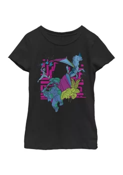 Raya and the Last Dragon Group Shot Graphic T-Shirt -Disney Princess shop Belk 822