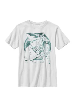 Raya and the Last Dragon Watercolor Graphic Top -Disney Princess shop Belk 838