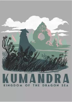 Raya and the Last Dragon Kumandra Graphic Top -Disney Princess shop Belk 857