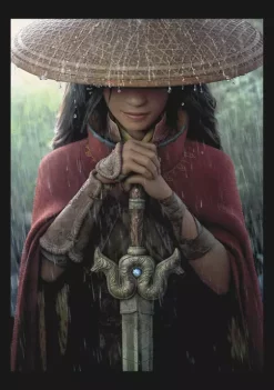 Raya and the Last Dragon Poster Graphic T-Shirt -Disney Princess shop Belk 865