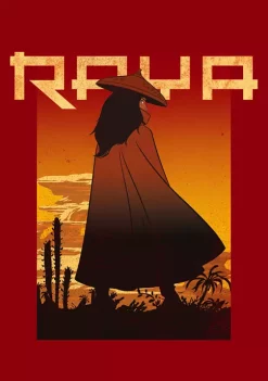 Raya and the Last Dragon Desert Graphic T-Shirt -Disney Princess shop Belk 909