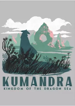 Raya and the Last Dragon Kumandra Graphic T-Shirt -Disney Princess shop Belk 916