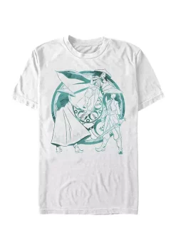 Raya and the Last Dragon Watercolor Graphic T-Shirt -Disney Princess shop Belk 946