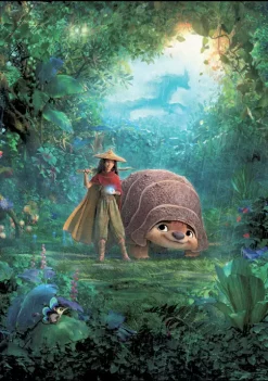 Raya and the Last Dragon Tuk Tuk Poster Graphic T-Shirt -Disney Princess shop Belk 961