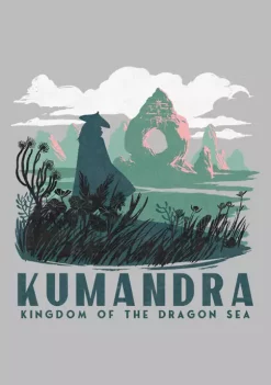 Raya and the Last Dragon Kumandra Graphic T-Shirt -Disney Princess shop Belk 973