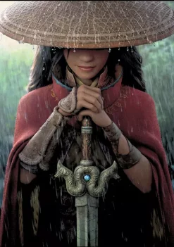 Raya and the Last Dragon Poster Graphic T-Shirt -Disney Princess shop Belk 977