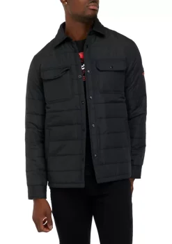 Reason Clothing Men's Padded Shirt Jacket -Disney Princess shop Belk 996